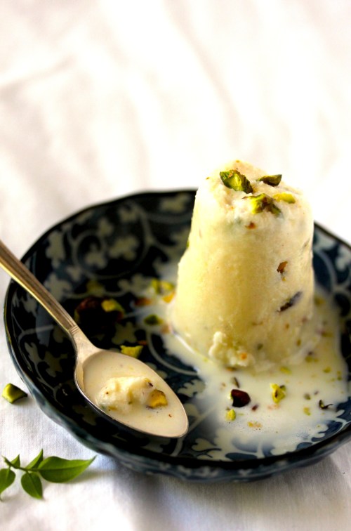 cardamom pistachio kulfi