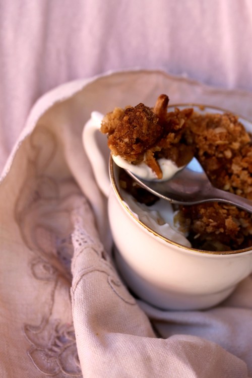 apple crumble